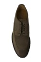 chaussure-decontractee-en-daim-vert-a-lacets