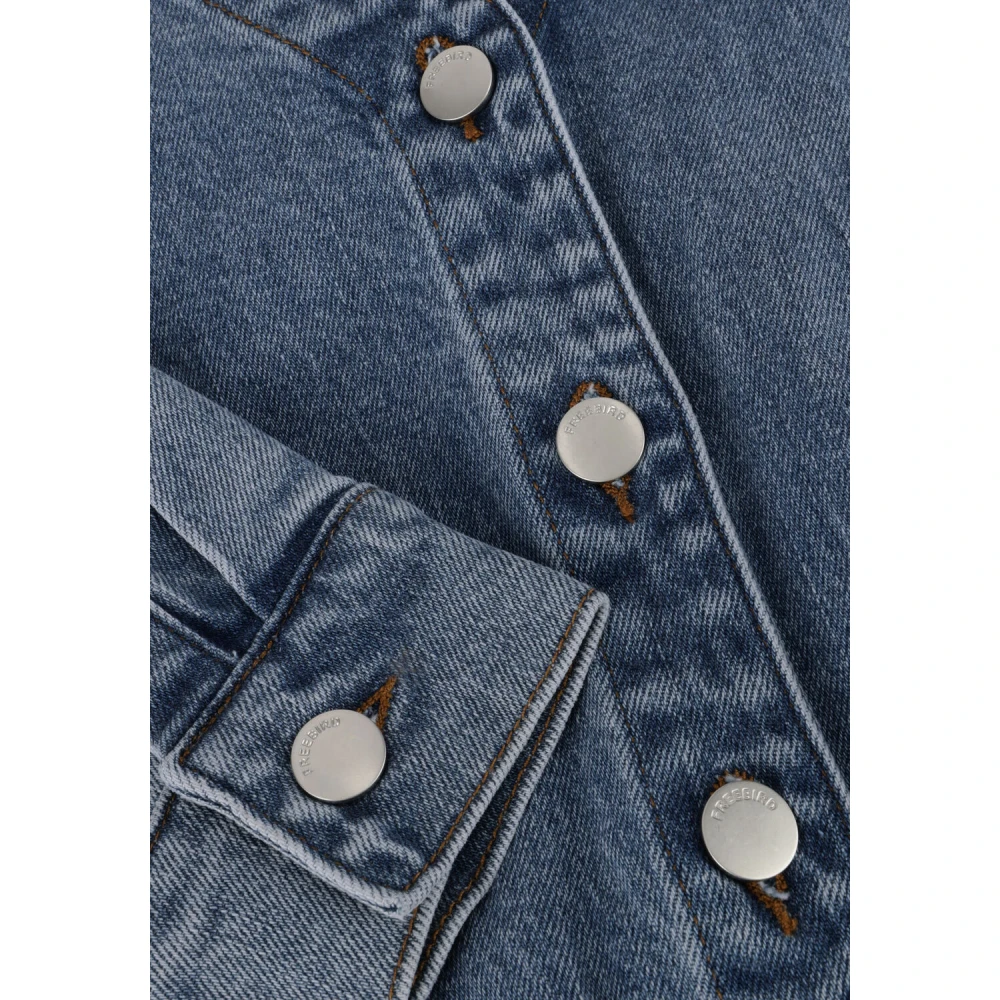 Freebird Chique Blauwe Jumpsuit Josslyn Stijl Blue Dames