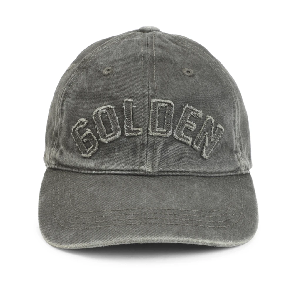 Golden Goose Uomo Grigio - Cappellino Da Baseball Journey - Accessories - One Size