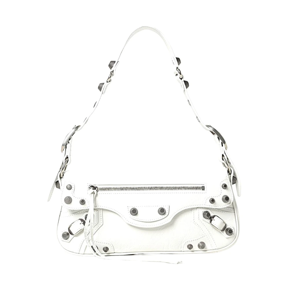 Balenciaga Stijlvolle Leren Tas White Dames
