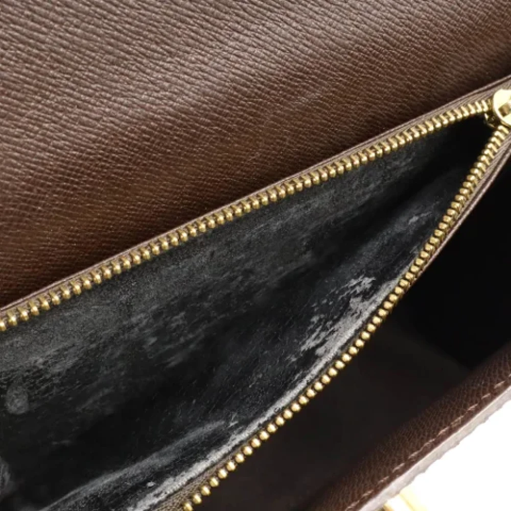 Louis Vuitton Vintage Pre-owned Plastic louis-vuitton-bags Brown Dames