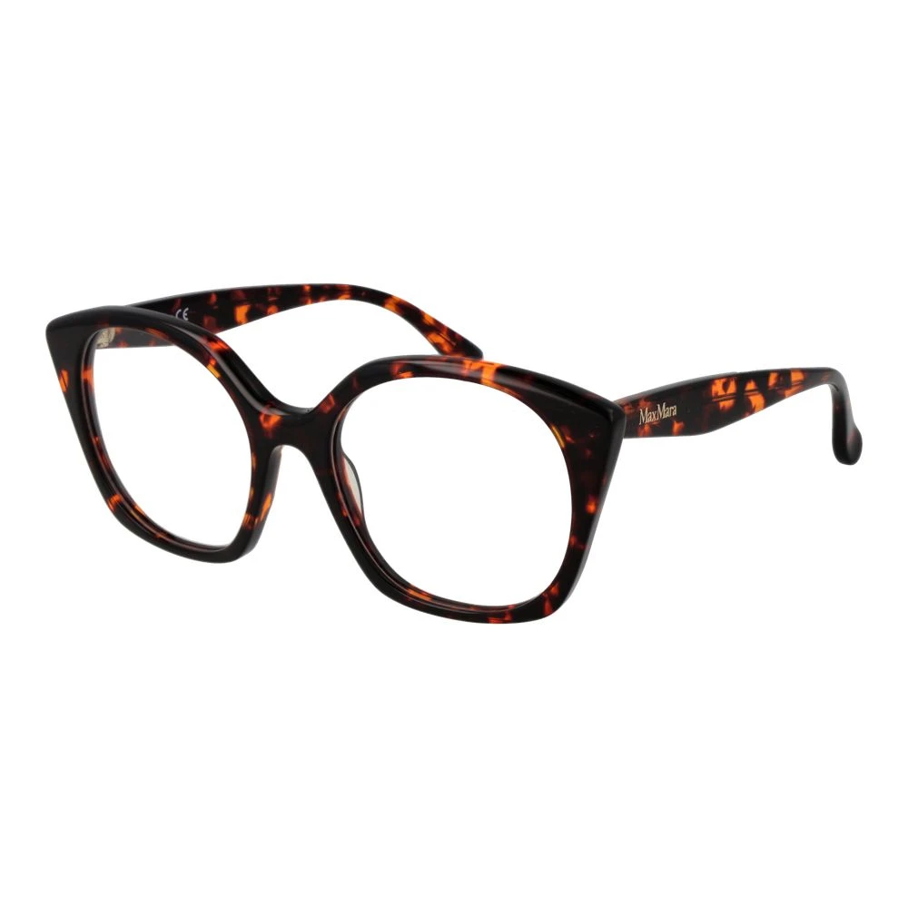 Max Mara Women's Brown Glasses, One Size, Optical Frames Stylish Model