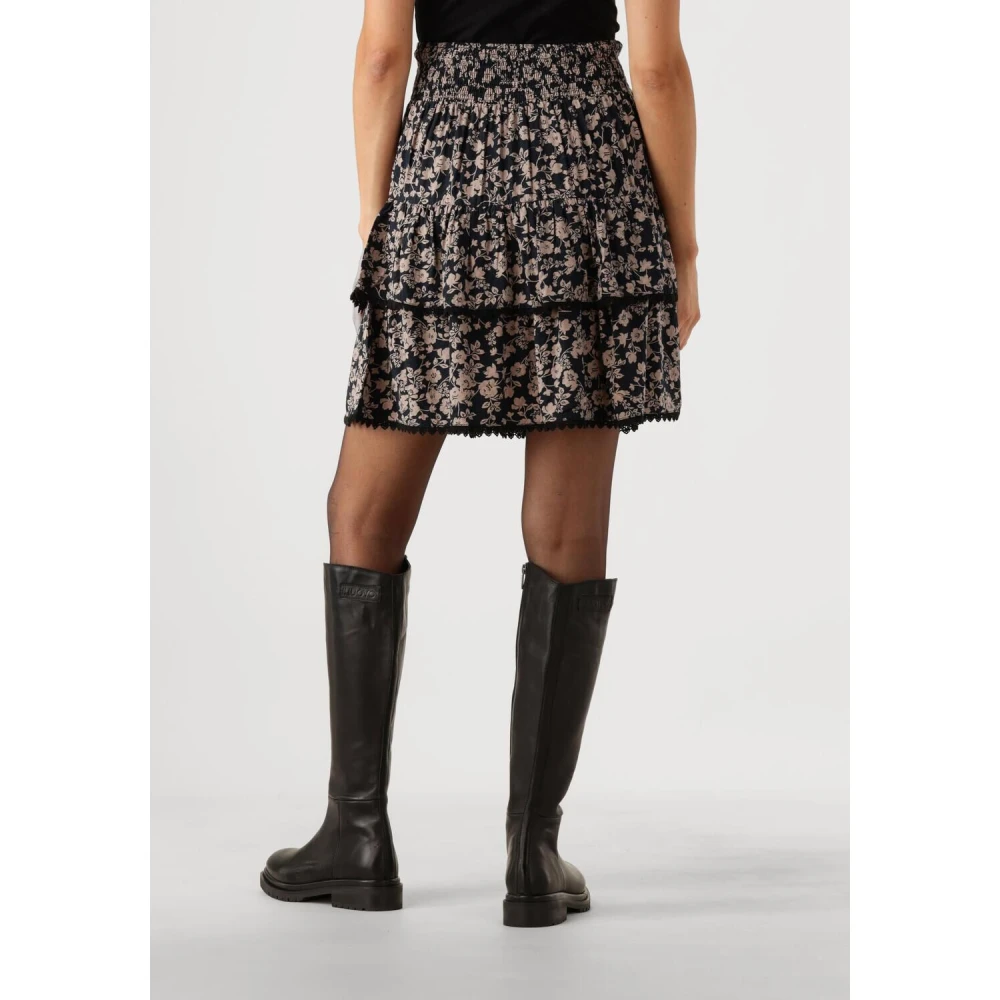 Y.A.S Smock Rok voor Stijlvol Vertrouwen Black Dames