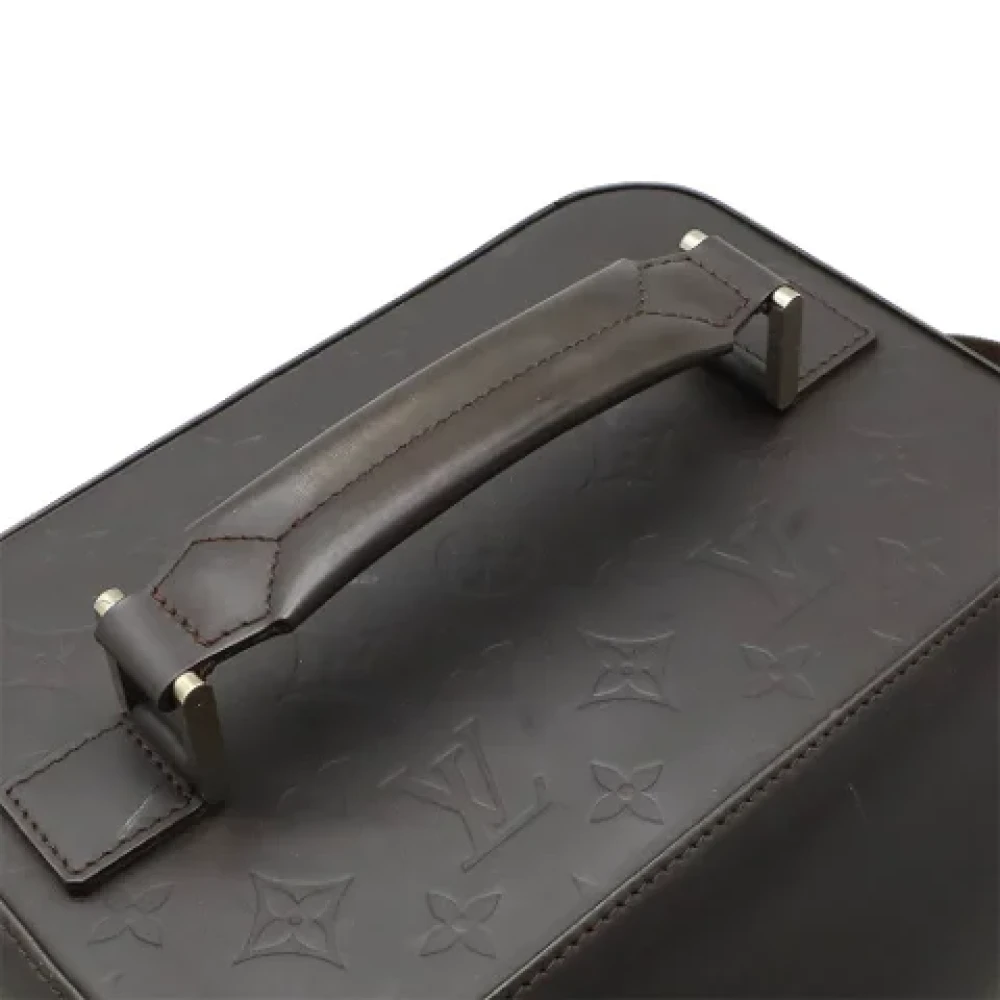Louis Vuitton Vintage Pre-owned Leather handbags Brown Dames