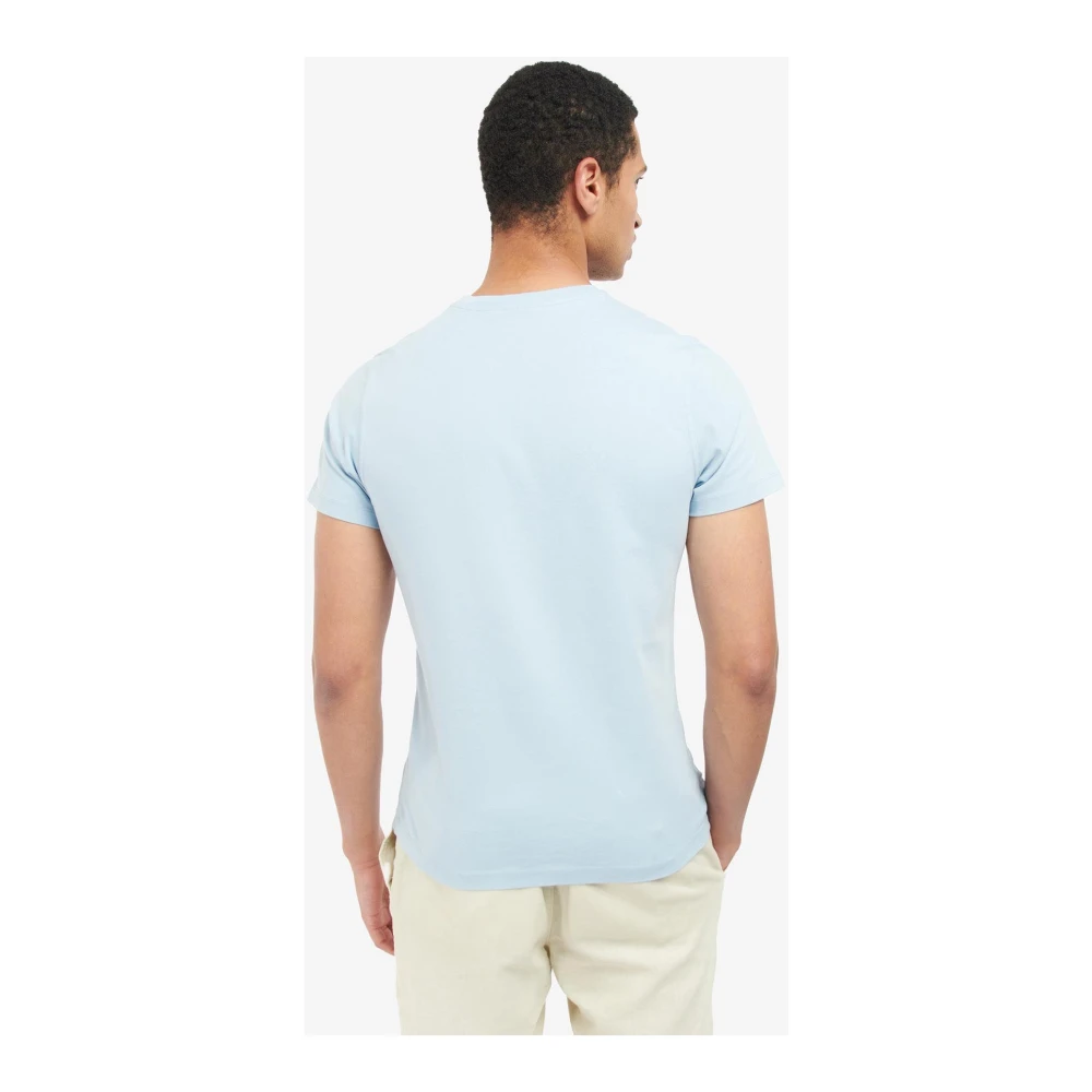 Barbour T-shirt met grafische print Blue Heren