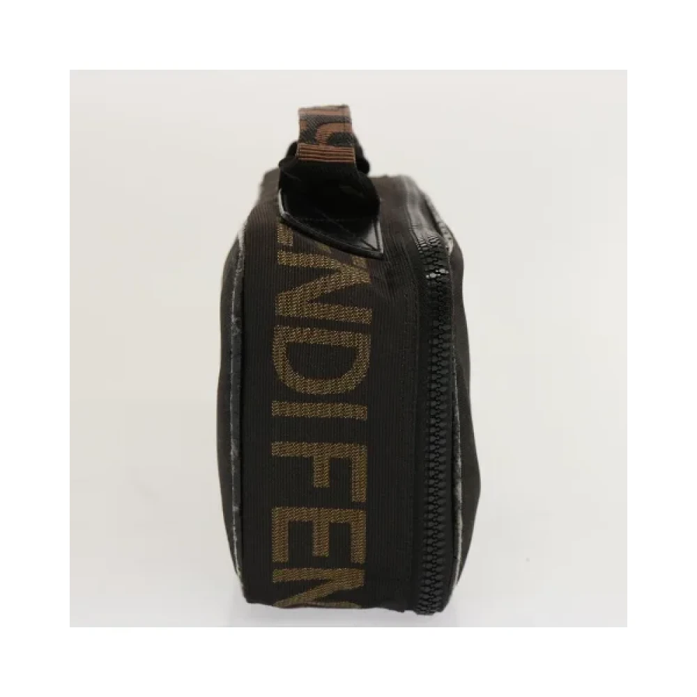 Fendi Vintage Pre-owned Cotton fendi-bags Black Dames