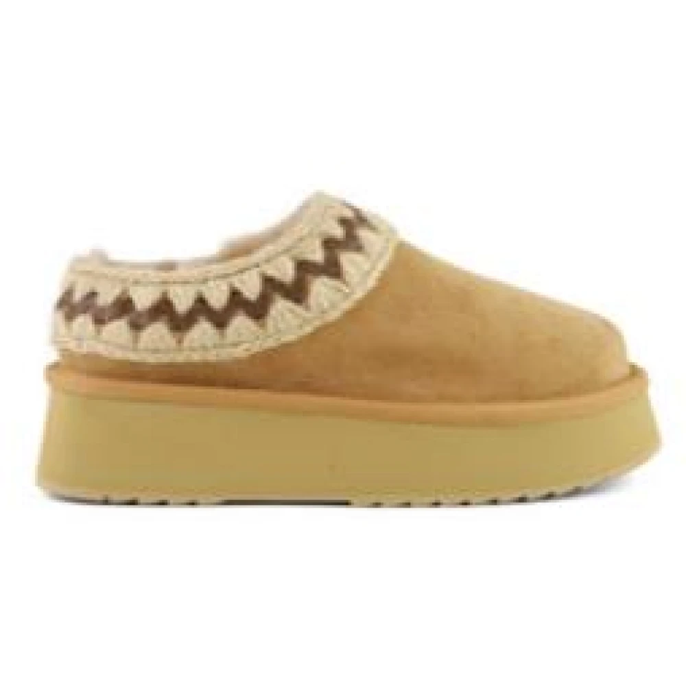 Mou Donna Marrone - Platform Clog Suede Leather - Shoes - 40 Eu - Immagine 6