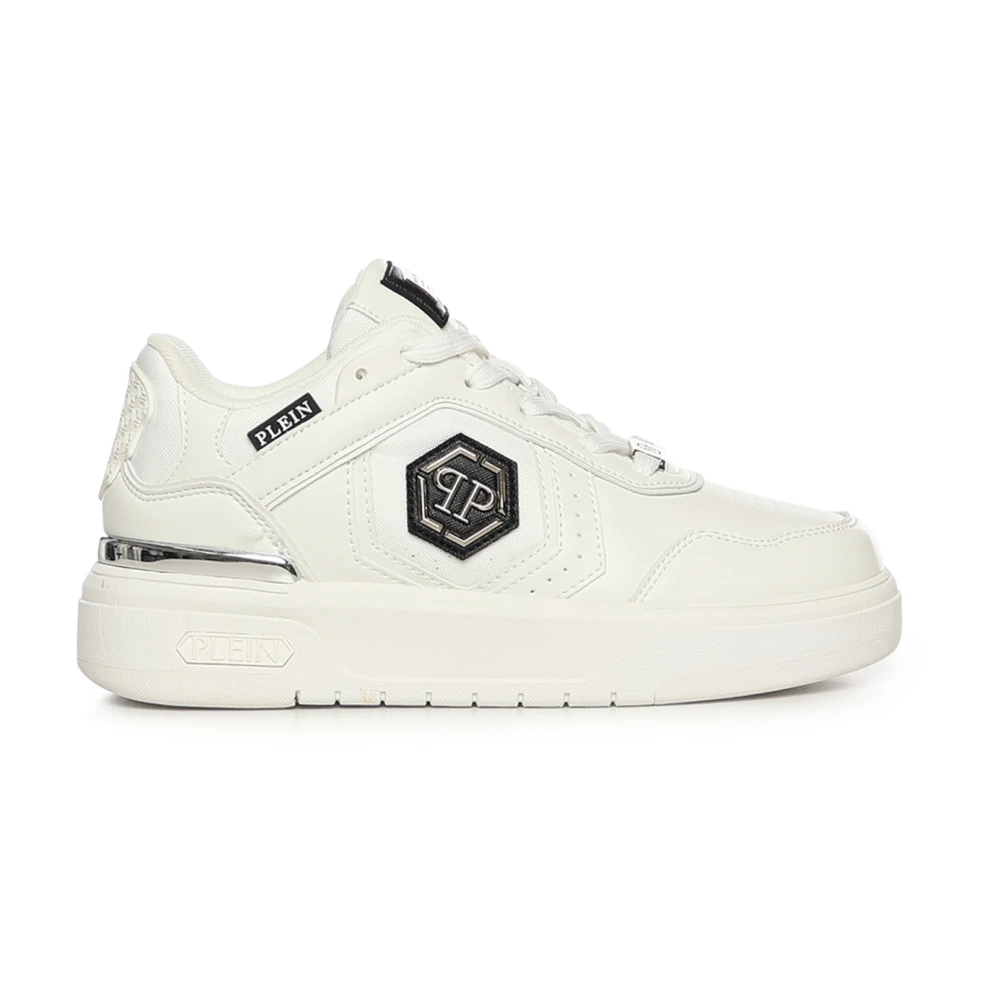Philipp Plein Sk8R Low-Top Sneakers Heren Schoenen Wit