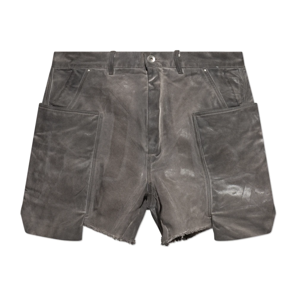 Rick Owens Denim shorts Gray Heren