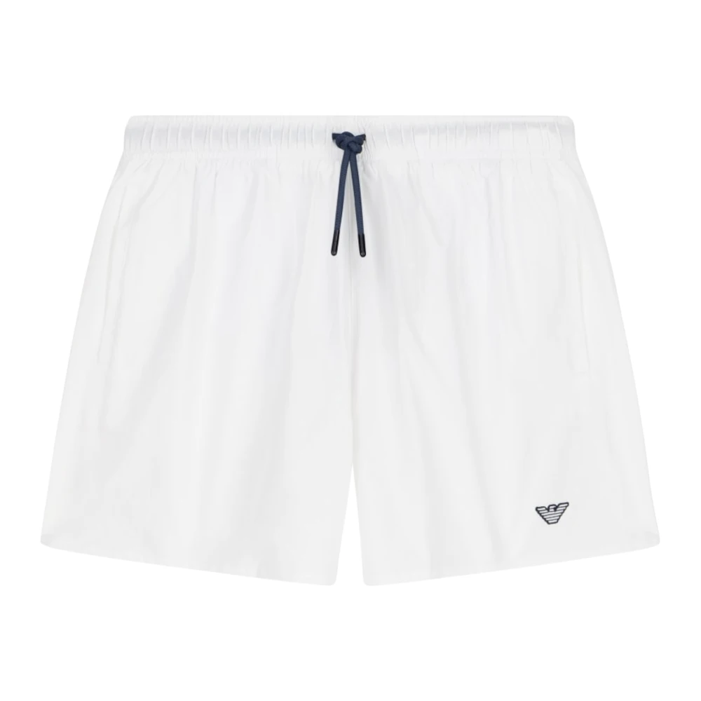 Emporio Armani Uomo Bianco Costumi Da Bagno, M, New,