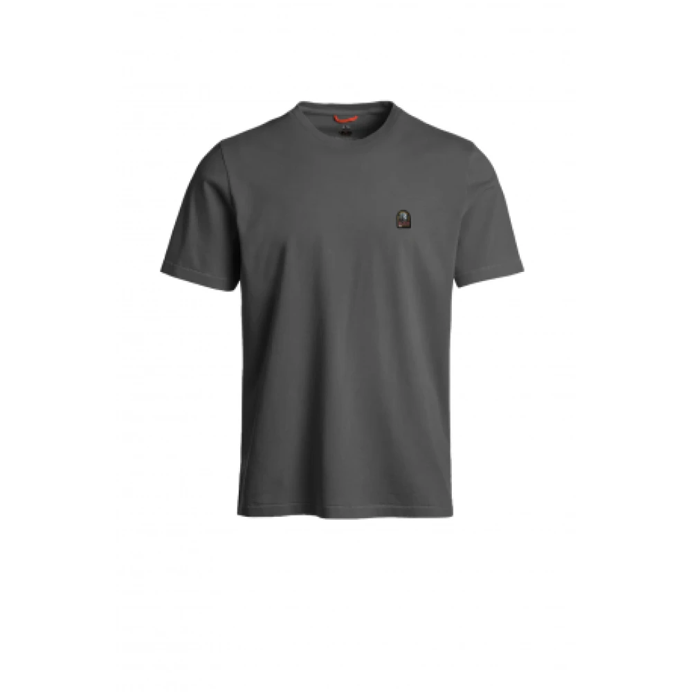 Parajumpers Patch Tee Zwart Ronde Hals T-shirt Gray Heren