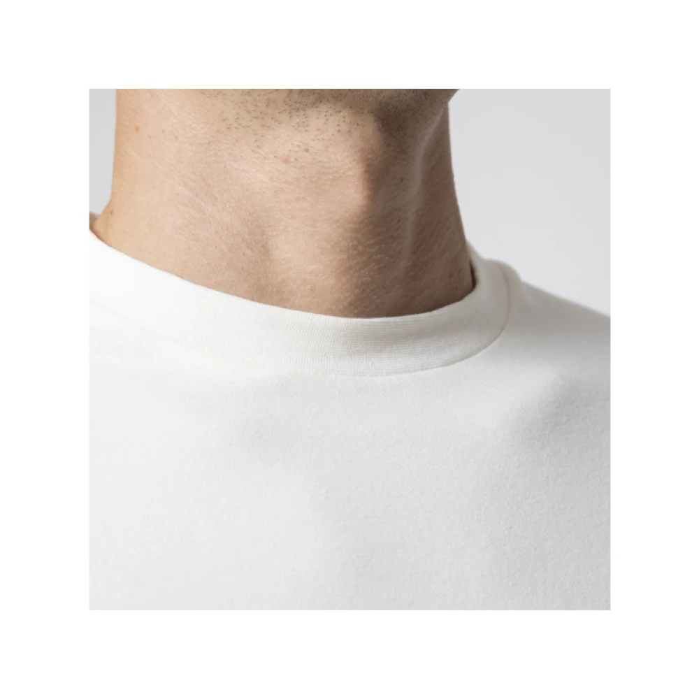 Karl Lagerfeld Lange Mouwen Off-White T-Shirt White Heren