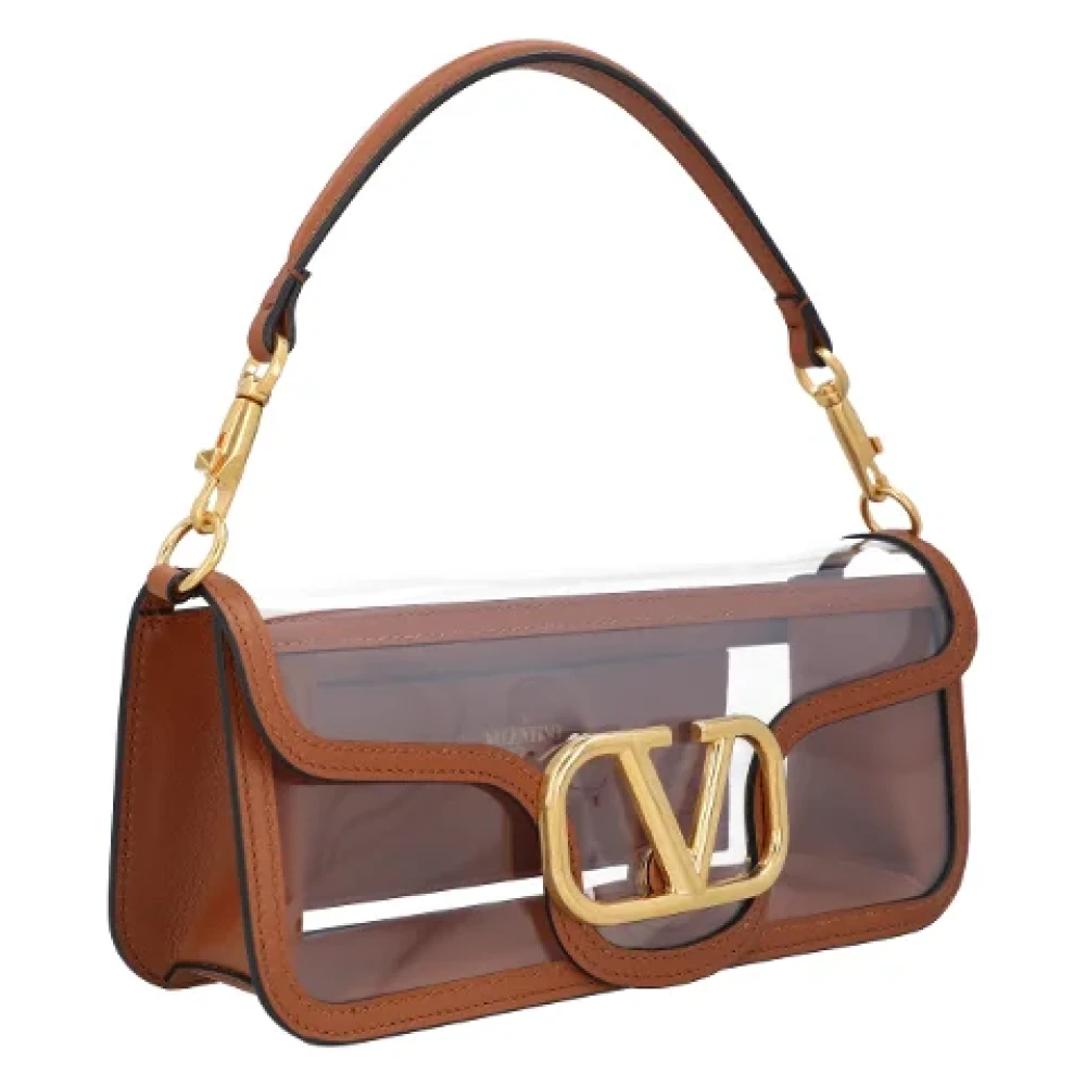 Valentino Leather handbags Brown Dames