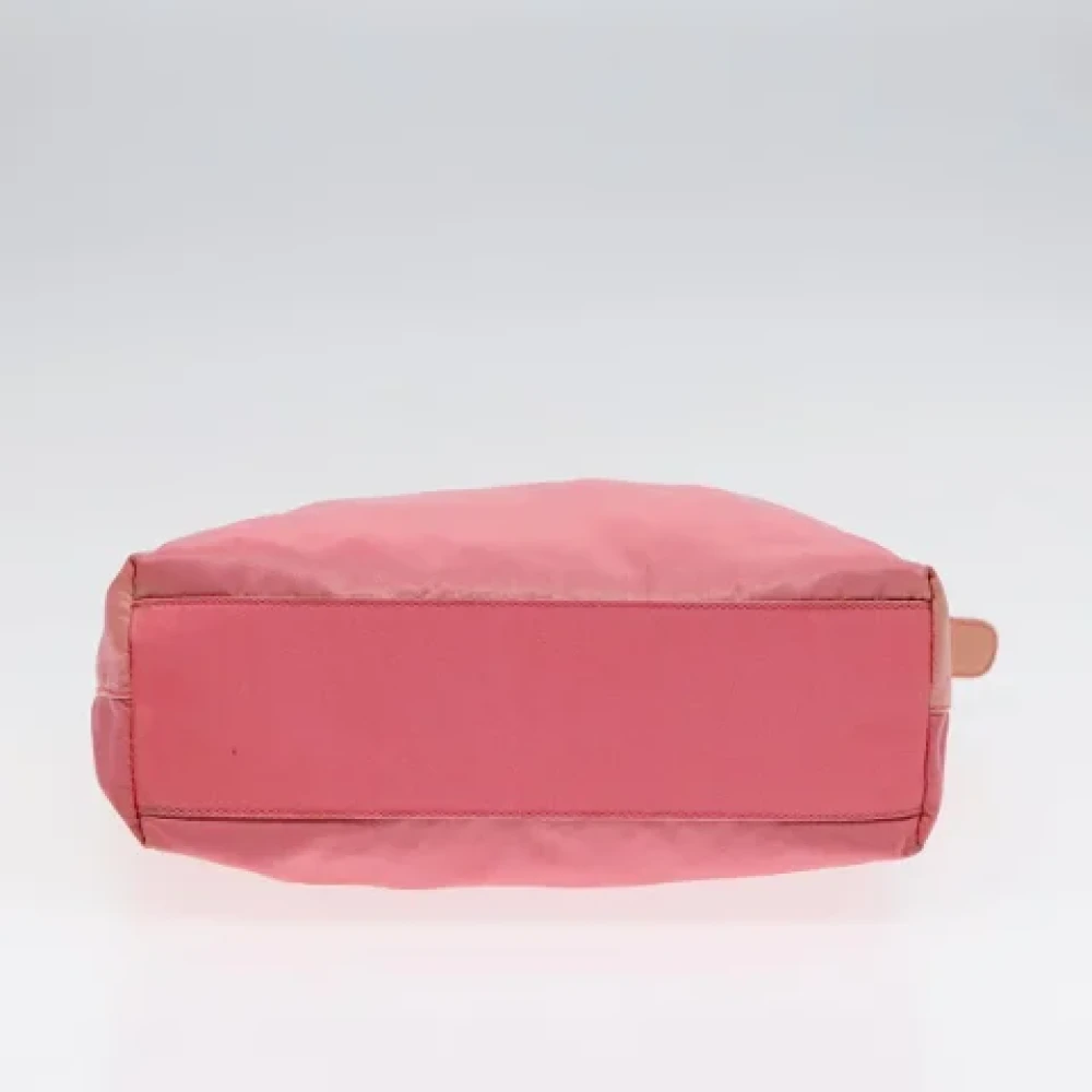 Prada Vintage Pre-owned Leather handbags Pink Dames