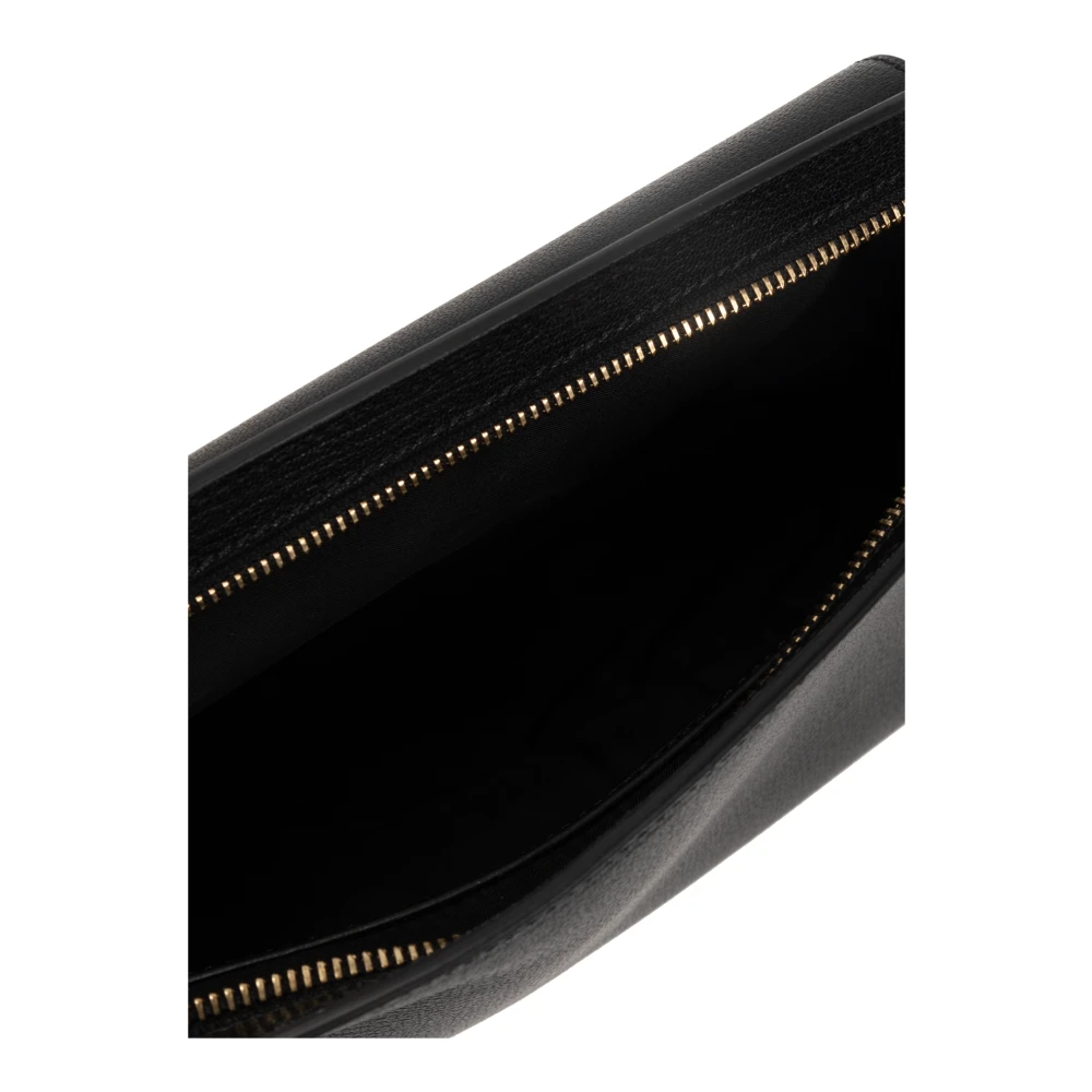 Versace Leren handtas Black Heren