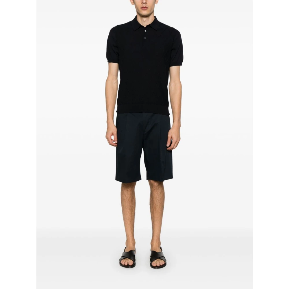 Corneliani Blauwe Broek voor Mannen Blue Heren