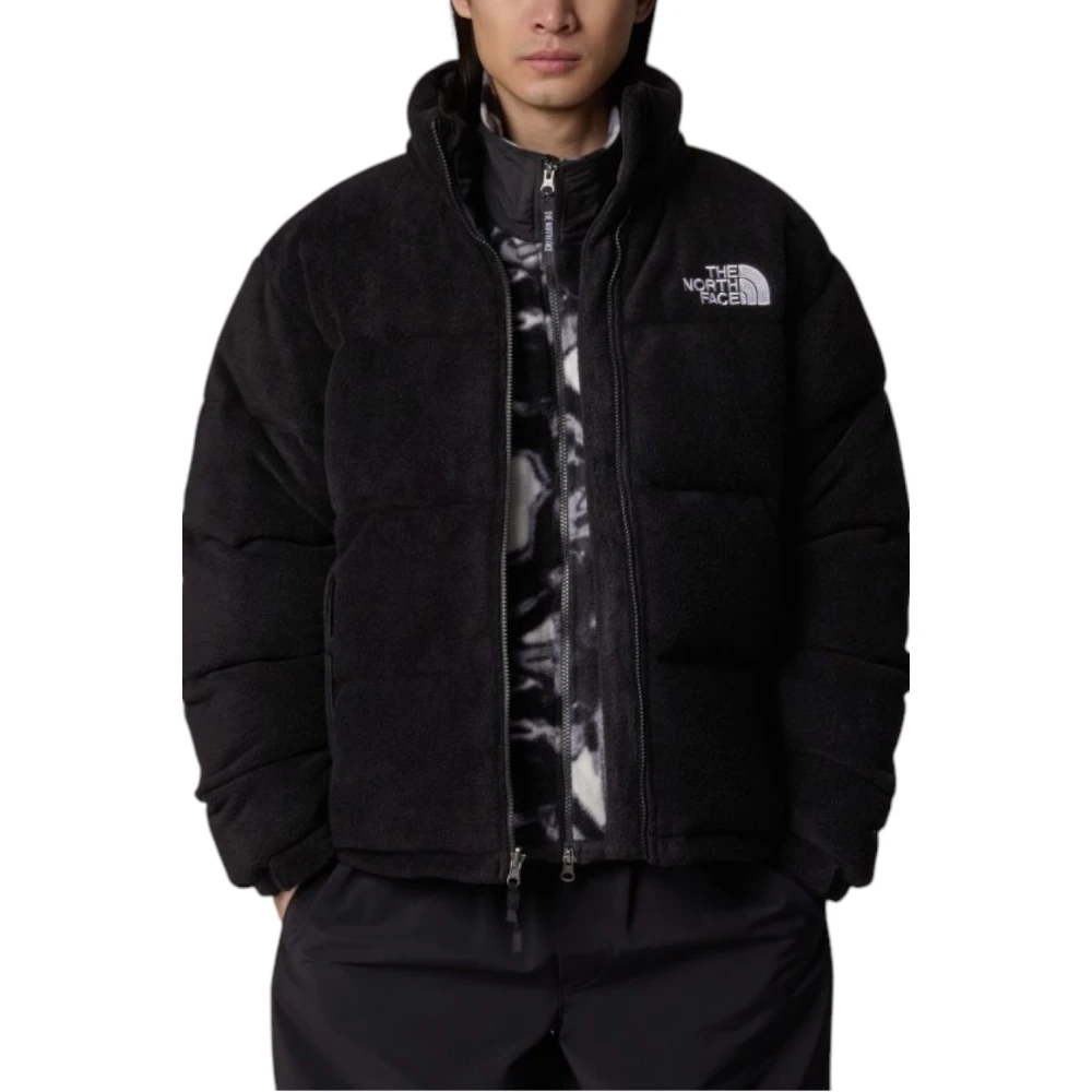 The North Face Velour Nuptse Donsjas Black Heren