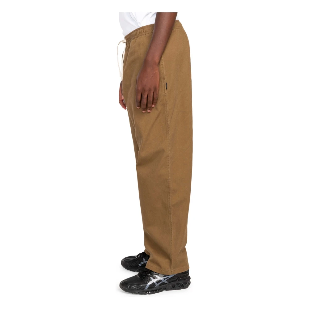 Element Chillin Twill Lange broek Brown Heren