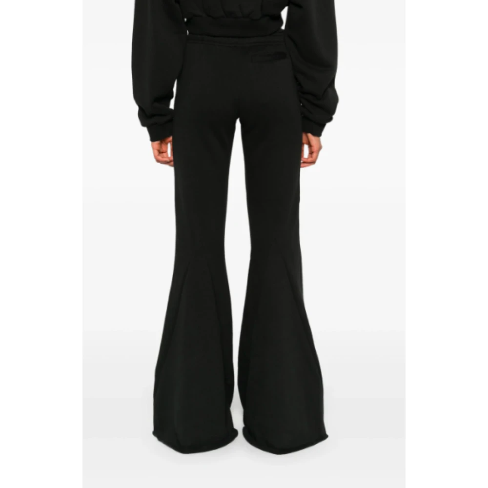 Entire Studios Stijlvolle Flare Soot Black Dames