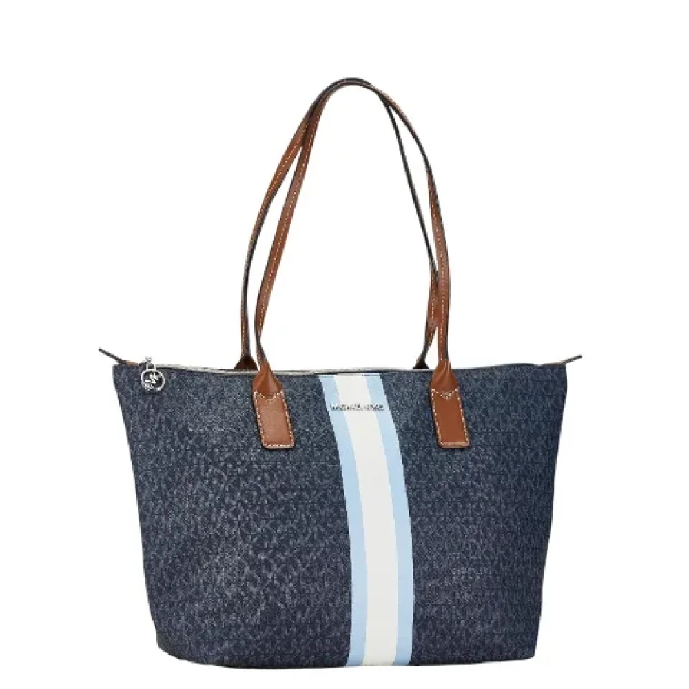 Michael Kors Pre-owned Canvas handbags Blue Dames