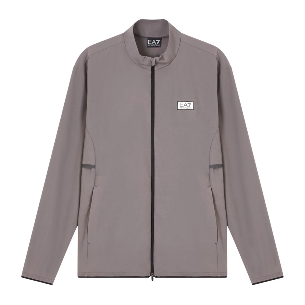 Emporio Armani Ea7 Herr Grå Träning L, Träningsjacka