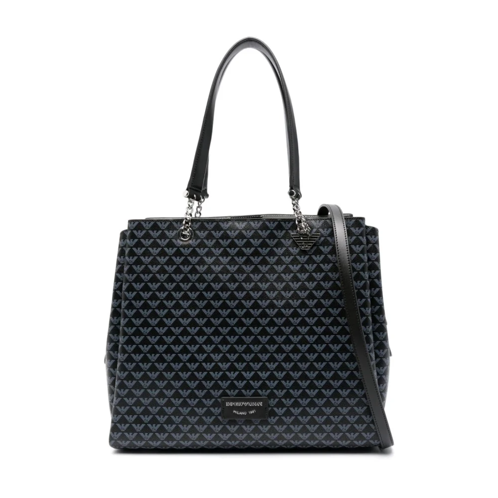 Emporio Armani Tote Bags Black Dames