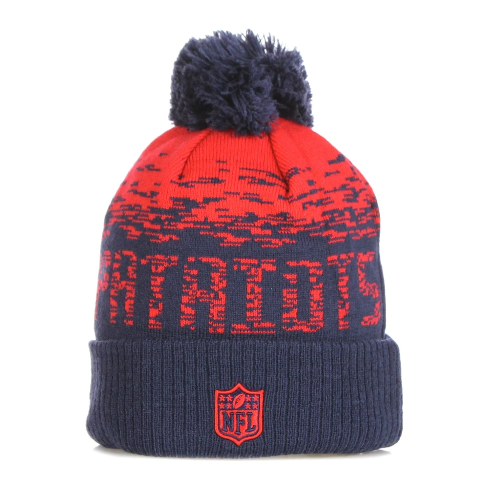 New Era Men's Nfl Sport Knit Pom Pom Hat