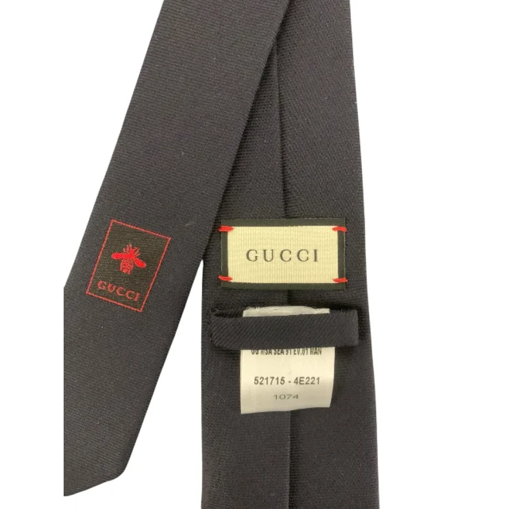 Gucci Vintage Pre-owned Wool home-office Blue Dames