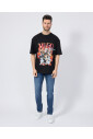 t-shirt-en-coton-noir-avec-imprime-chien