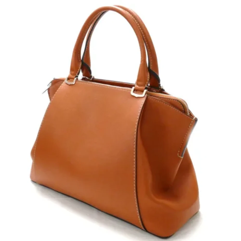 Cartier Vintage Pre-owned Fabric shoulder-bags Brown Dames
