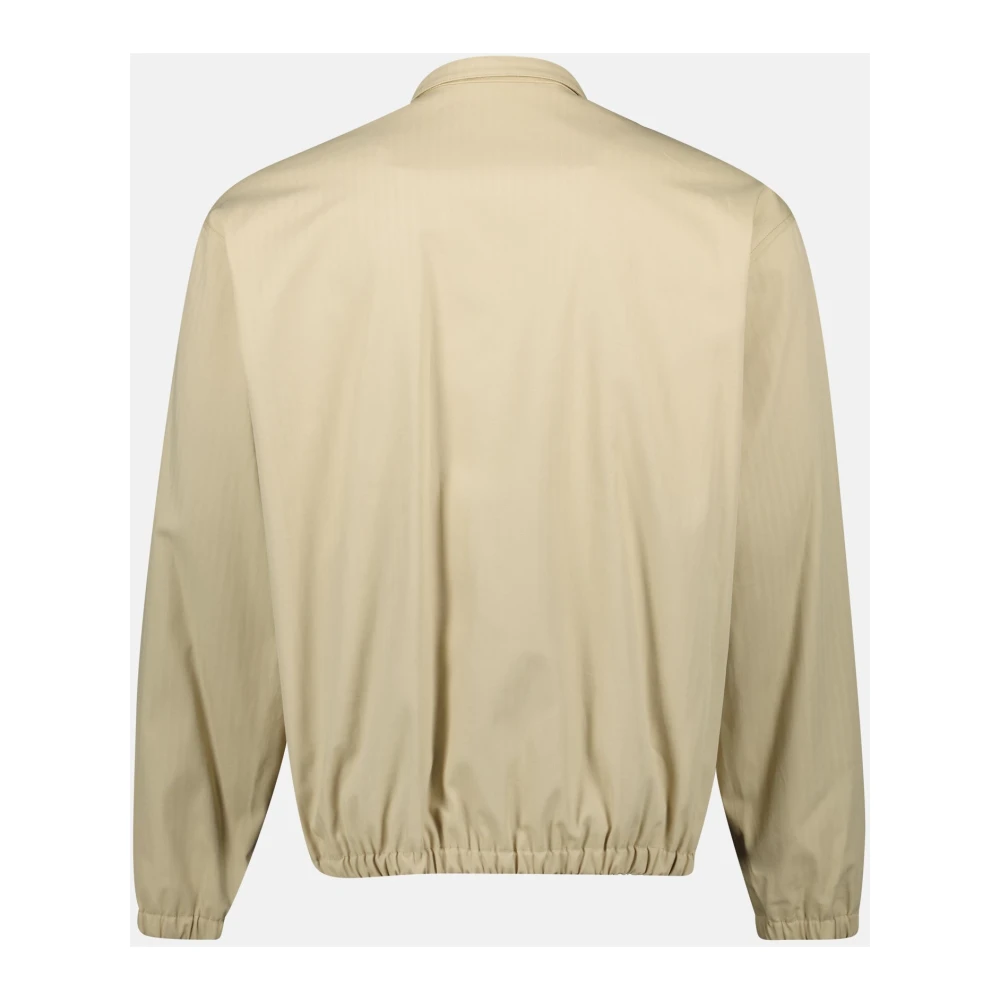 Drole de Monsieur Beige Katoenen Bomberjack Beige Heren