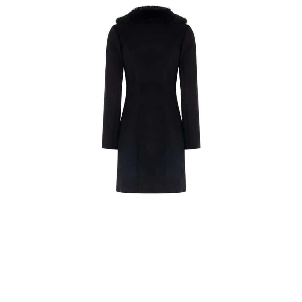 RINASCIMENTO Polyester Jas Herfst Winter Collectie Black Dames