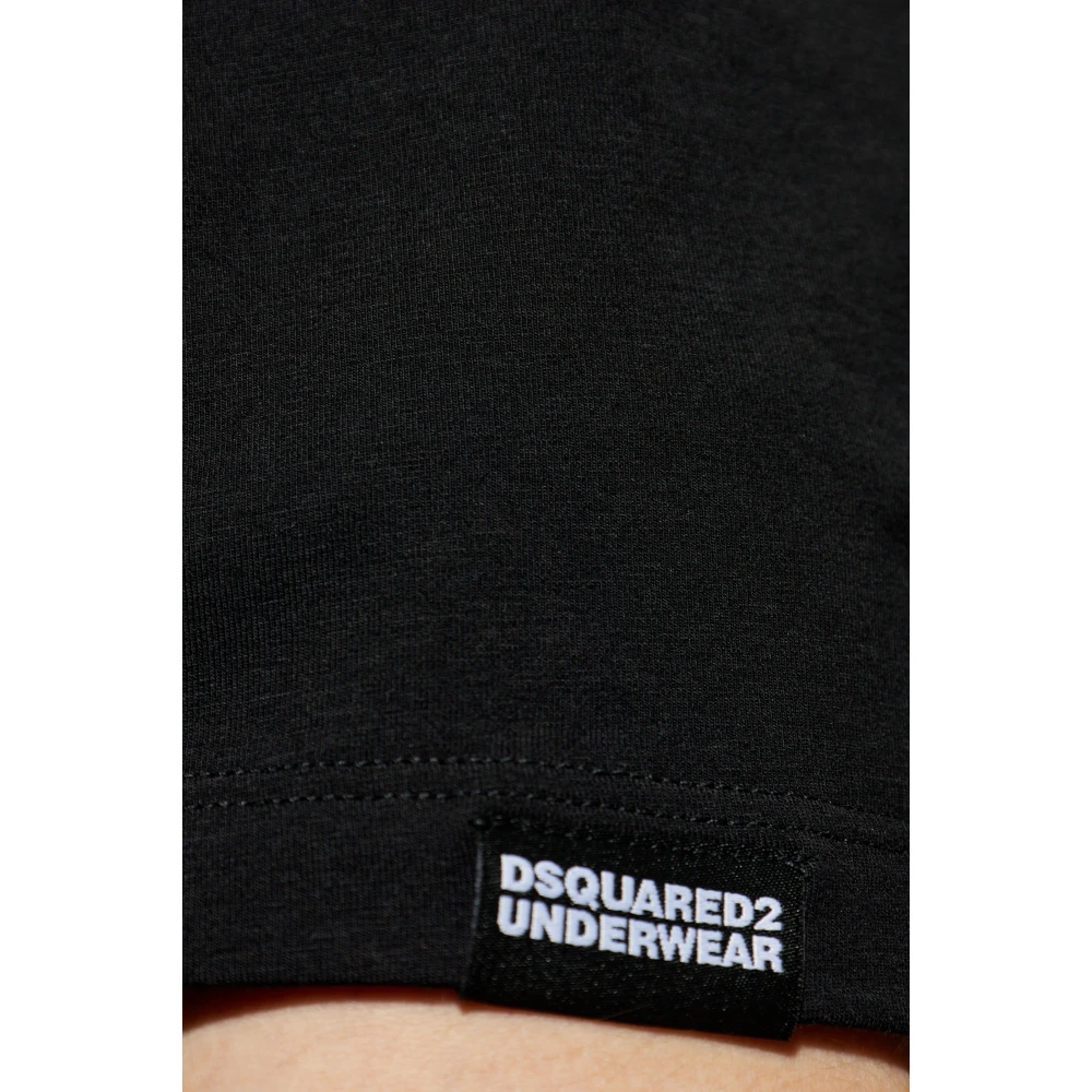 Dsquared2 T-shirt uit de ondergoedlijn Black Heren