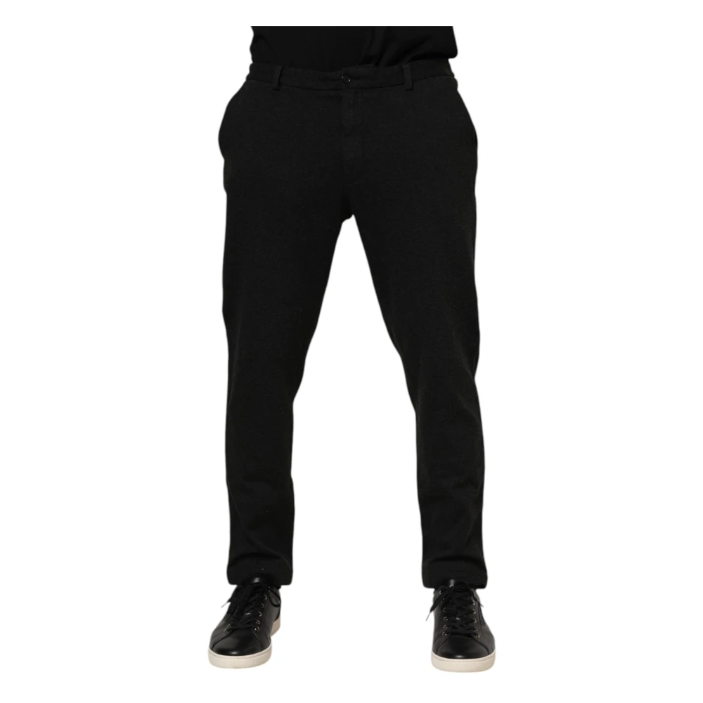 Dolce & Gabbana Men's Gray Formal Pants