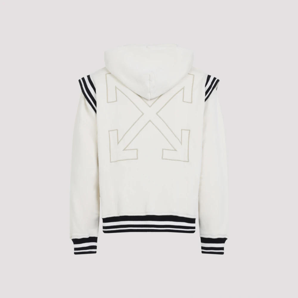 Off White Witte Sweatshirt Stijlvol Ontwerp White Heren