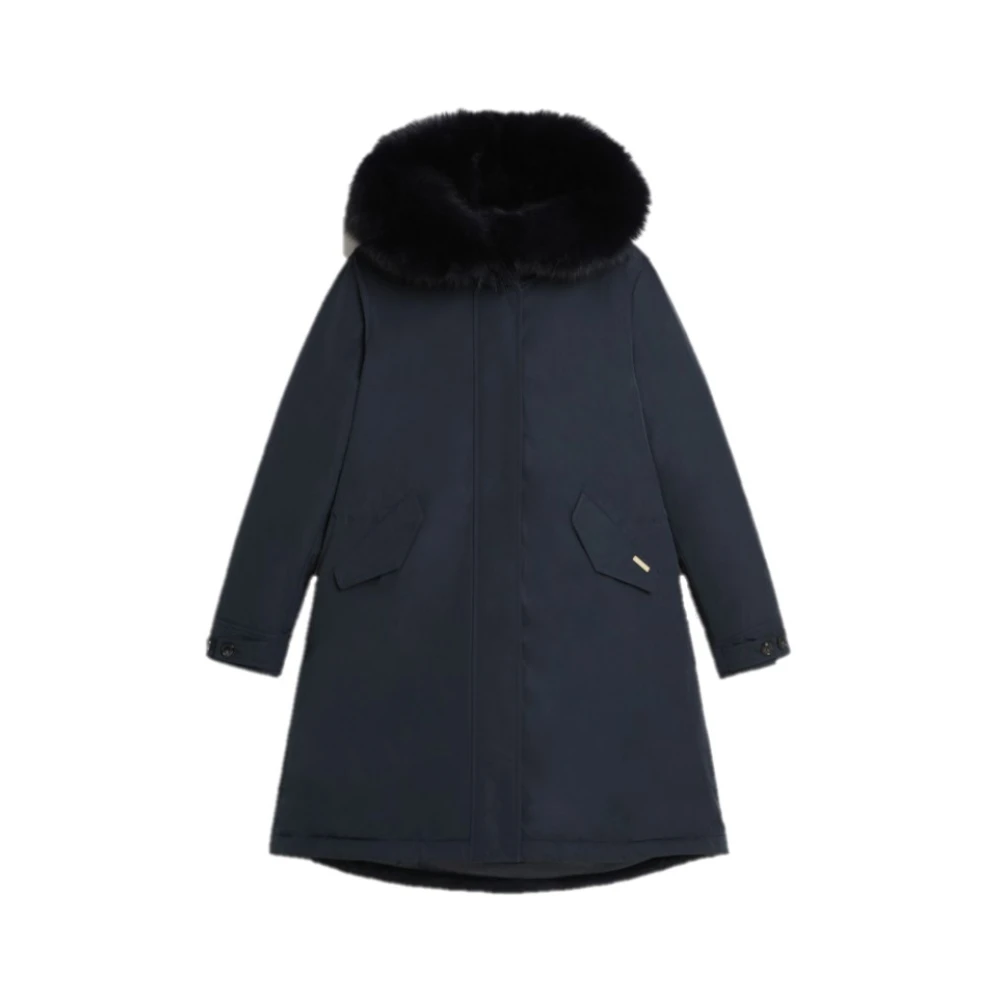 Woolrich - Coats > Parkas - Blue - Woolrich - Modalova