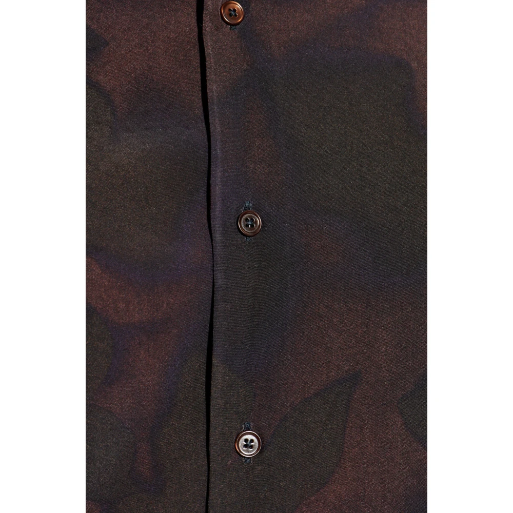 Paul Smith Gestreept overhemd Purple Heren