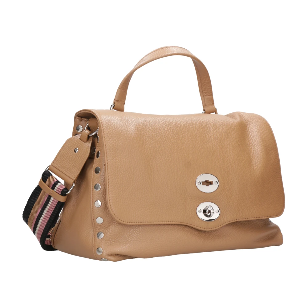 Zanellato Dagelijkse Postina Tas in Cappuccino Brown Dames
