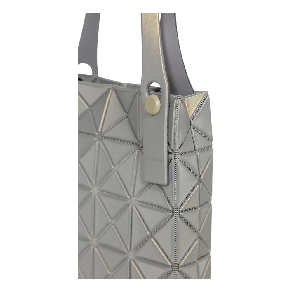 Issey Miyake Geometrische Prism Plus Tas Gray Dames