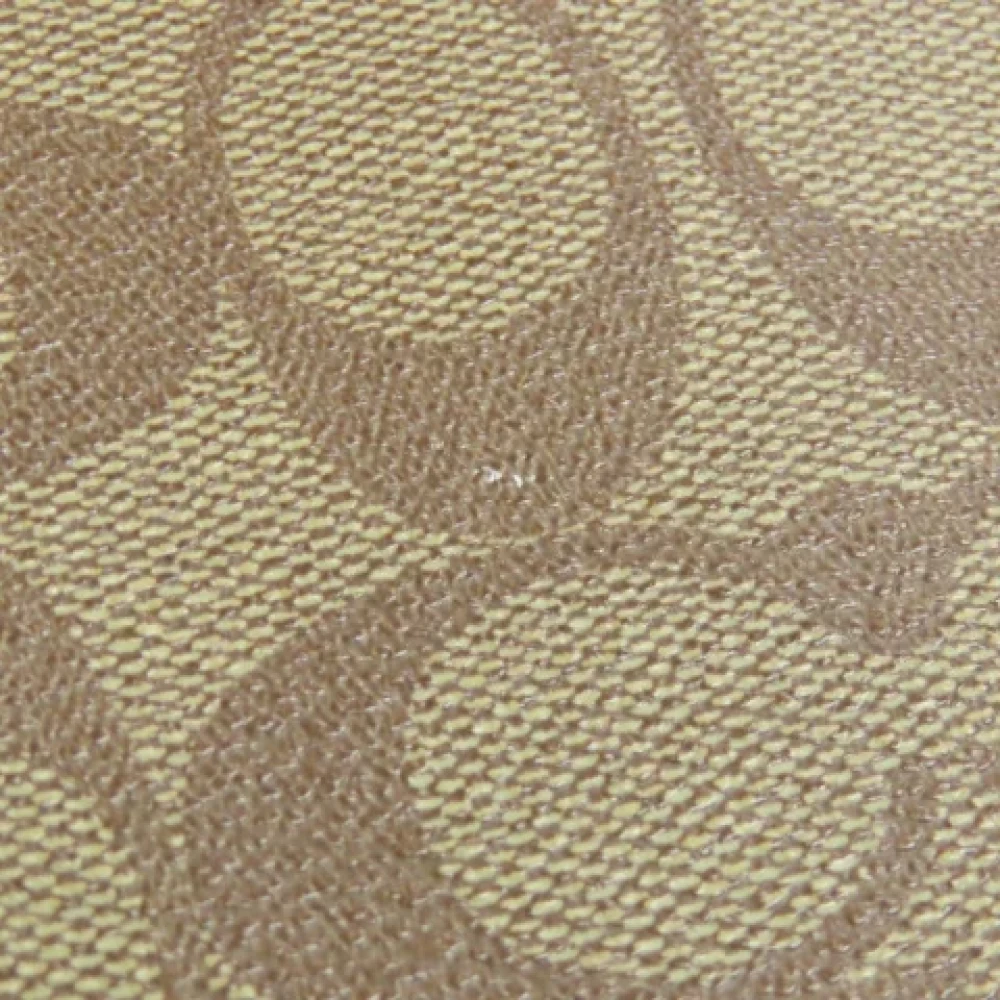 Coach Pre-owned Fabric shoulder-bags Brown Dames