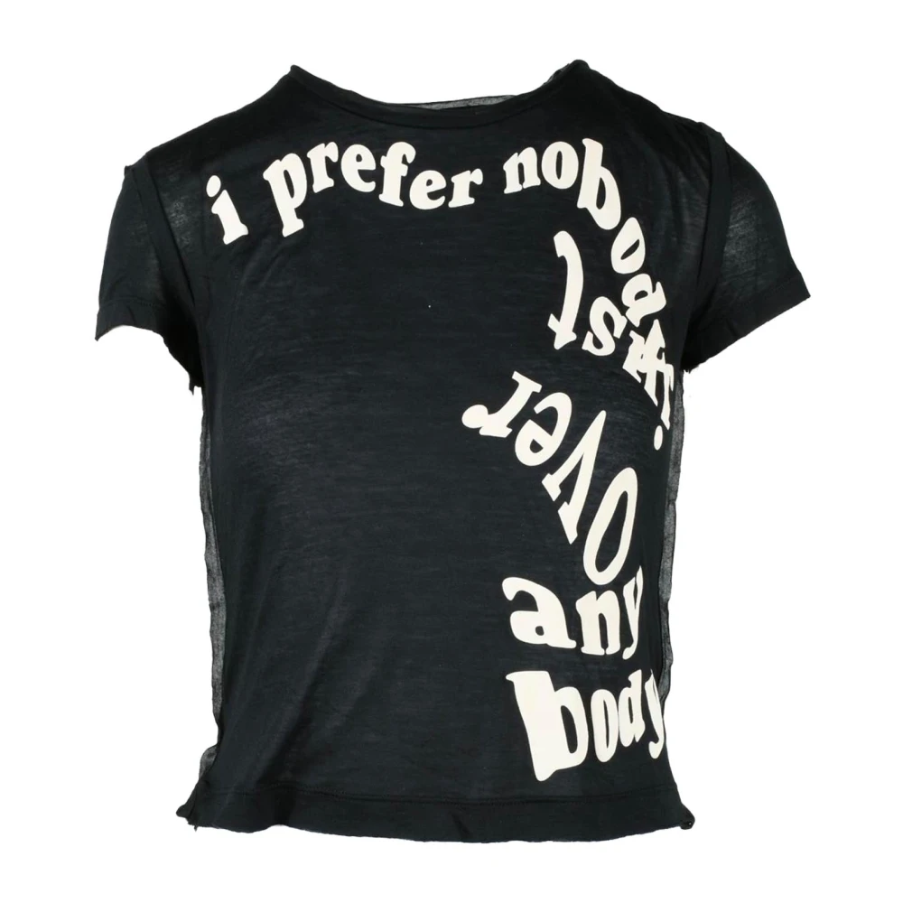 Diesel Zachte Modal Cashmere Blend T-shirt Black Dames