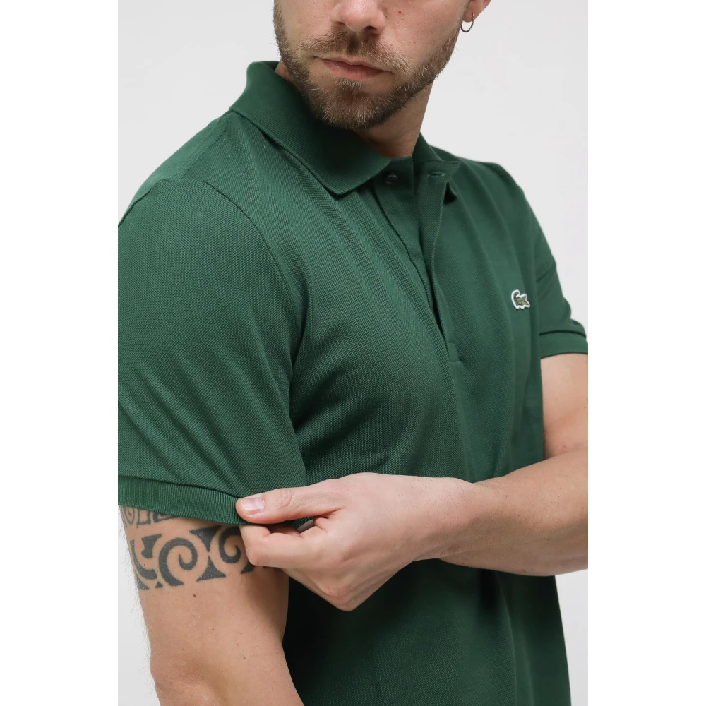 Lacoste Slim Fit Polo Shirt Green Heren