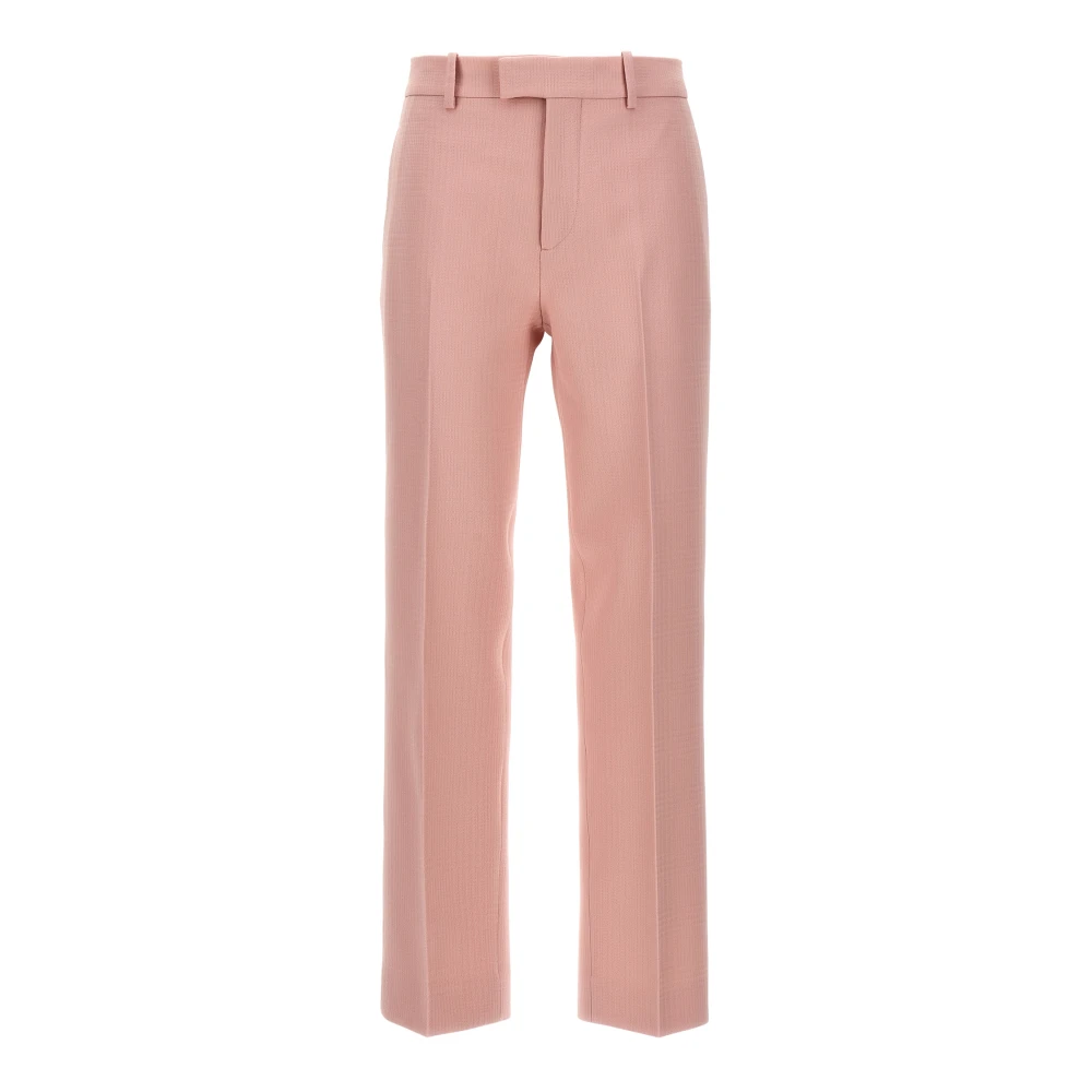 Burberry Rosa Skräddade Byxor