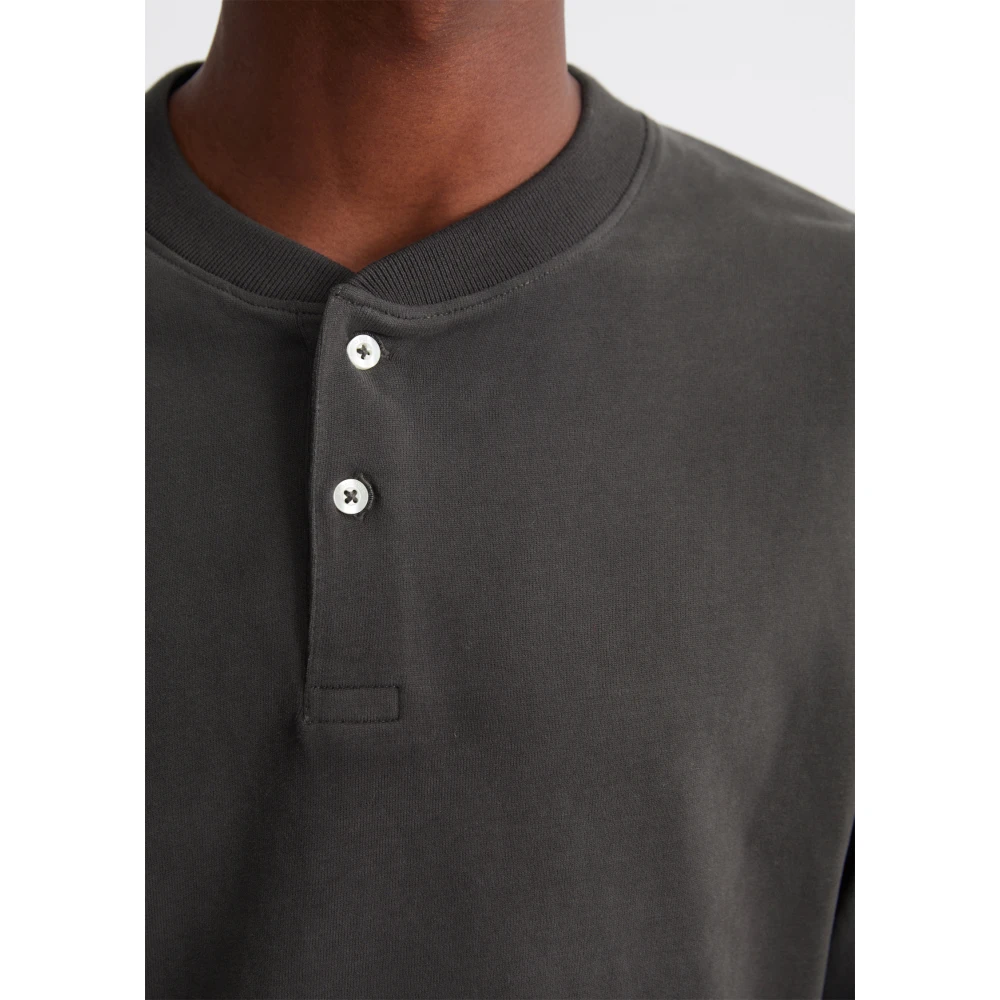 Marc O'Polo Henley met lange mouwen Gray Heren