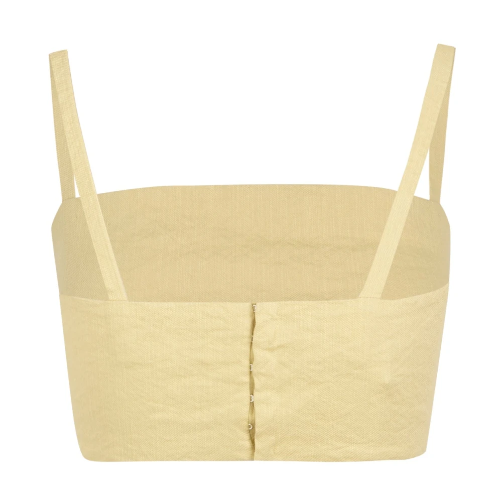 Cortana Citroen top bustier lichtgeel Yellow Dames