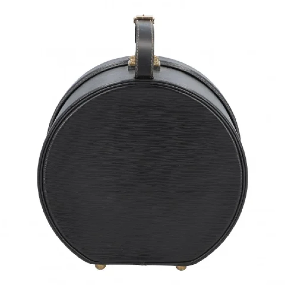 Louis Vuitton Vintage Pre-owned Leather travel-bags Black Dames