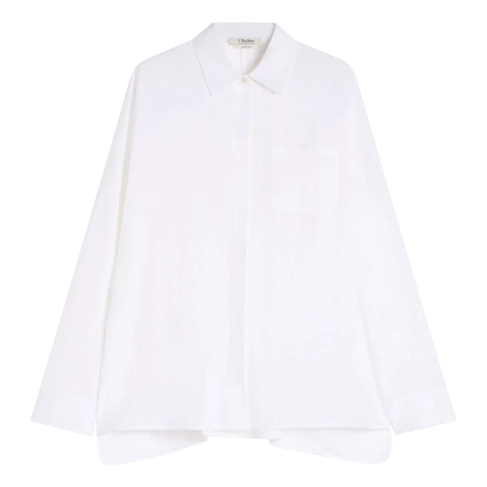 Max Mara Women's White Shirts, Xs, Casacca