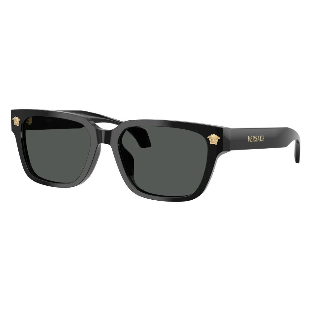 Versace Unisex Black Ve4513d Sunglasses - Sunglasses - 56 Mm - Accessories