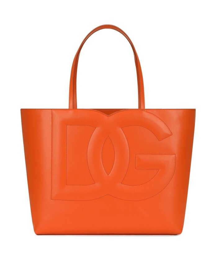 orange-embossed-logo-leather-tote-bag