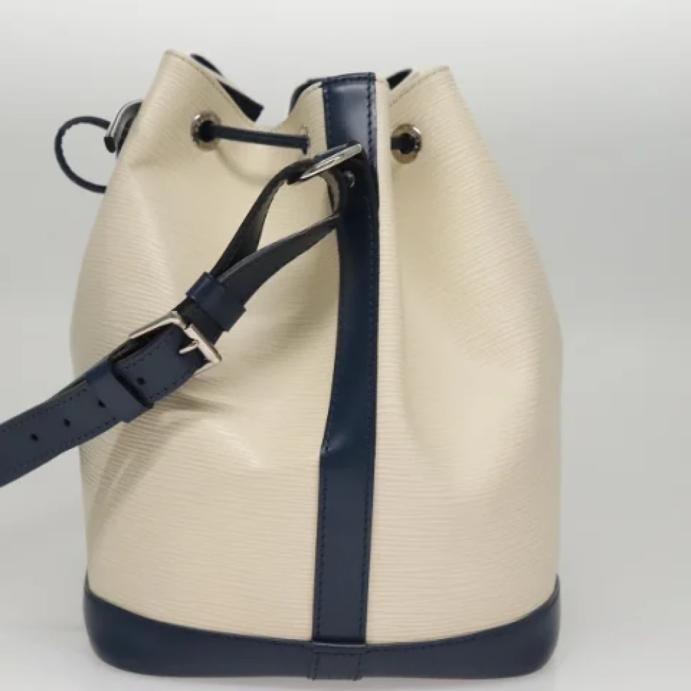 Louis Vuitton Vintage Pre-owned Leather louis-vuitton-bags White Dames